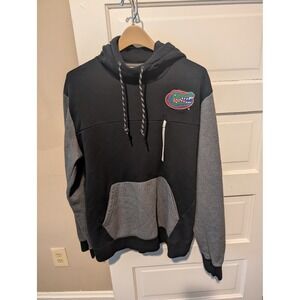 Nike Florida Gators Pullover Hoodie XL Black Gray Athletic Quarter Zip